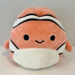 Squishmallow 5in Flip A Mallows Gordon The Shark  Ricky The Clown Fish RARE 2020
